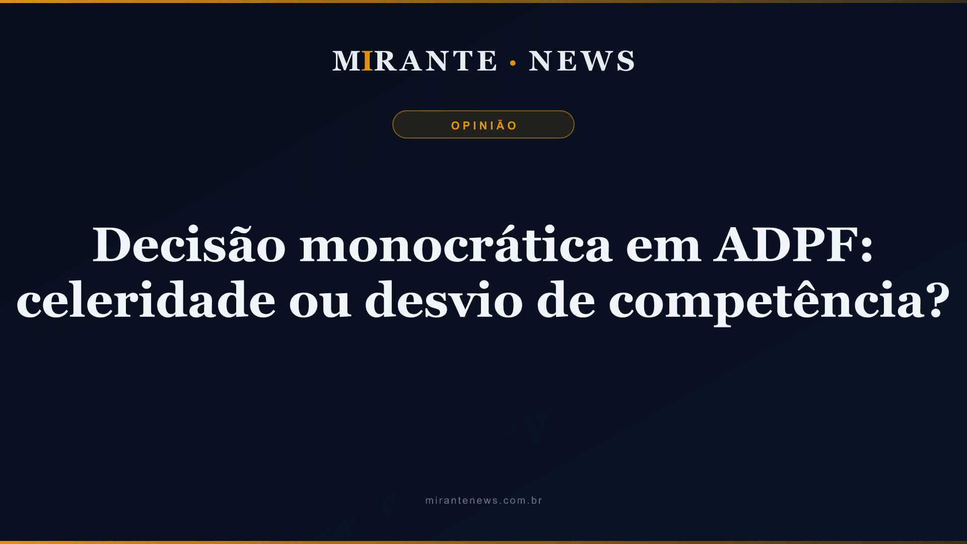Modulação no STF: quando a Constituição perde para o caixa