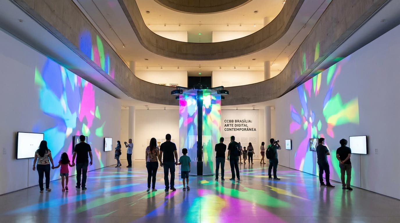 CCBB Brasília abre maior exposição de arte gerada por IA da América Latina