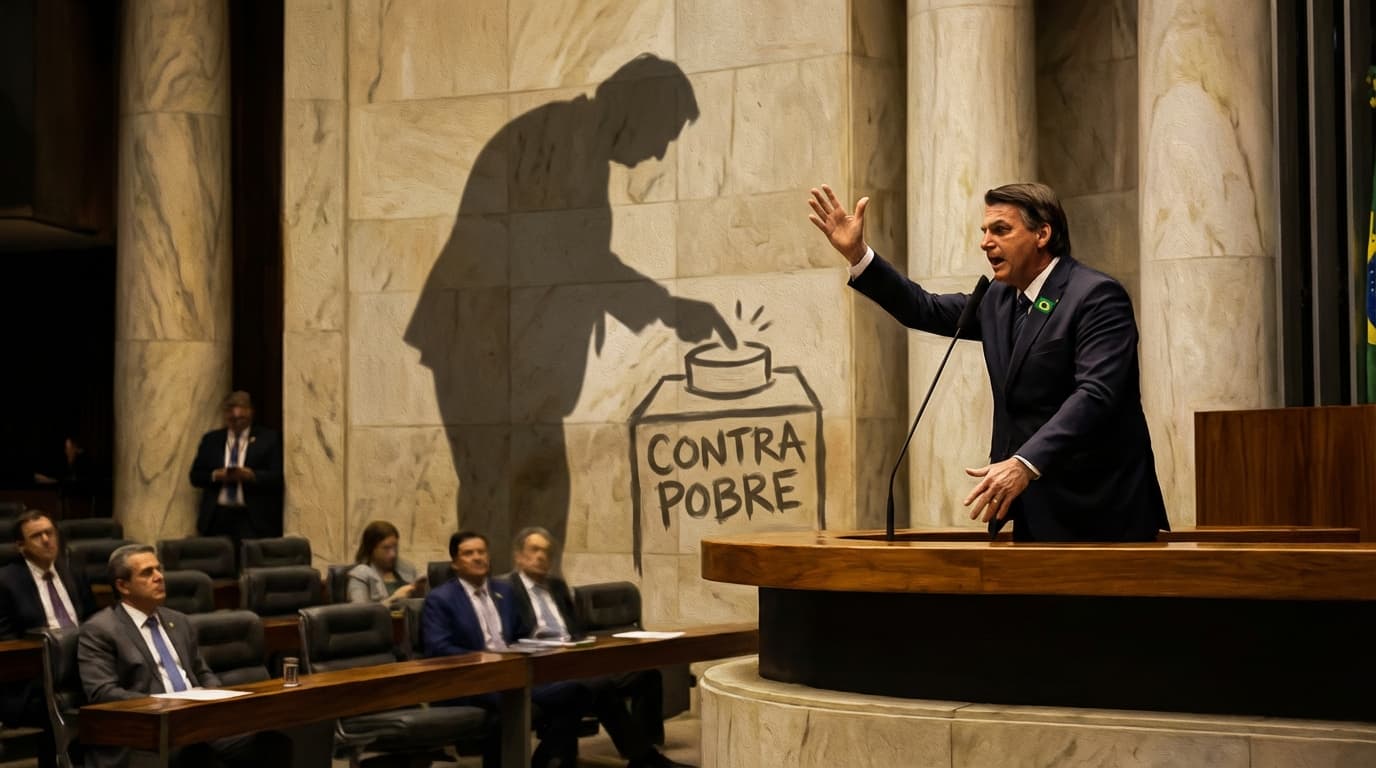 A Parábola do Deputado que Ora na Tribuna e Vota contra o Pobre