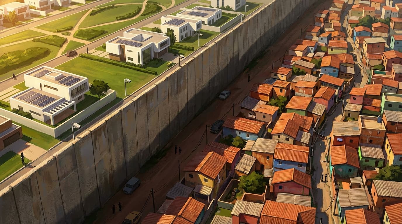 A Parábola do Muro contra a Favela