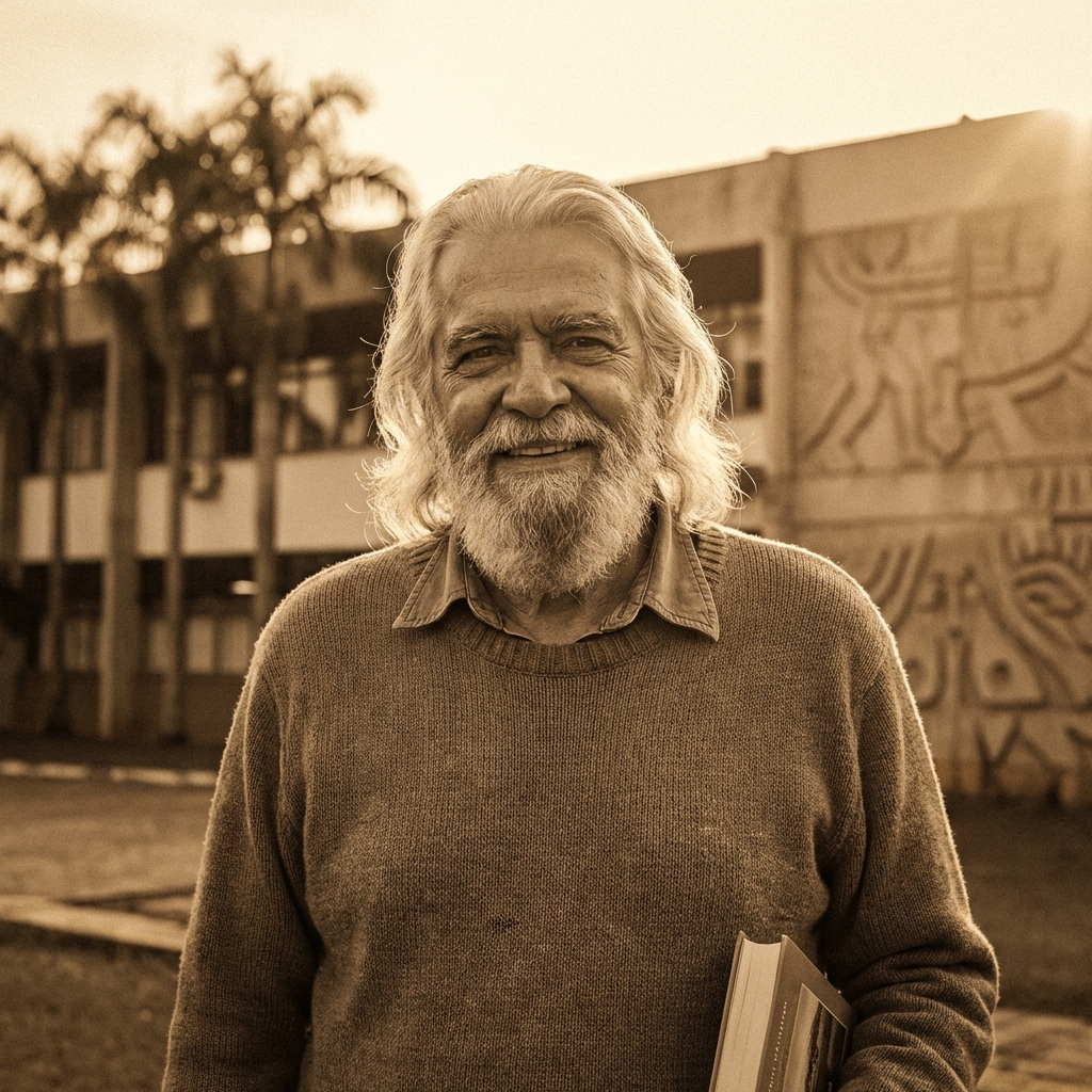 Retrato de Darcy Ribeiro